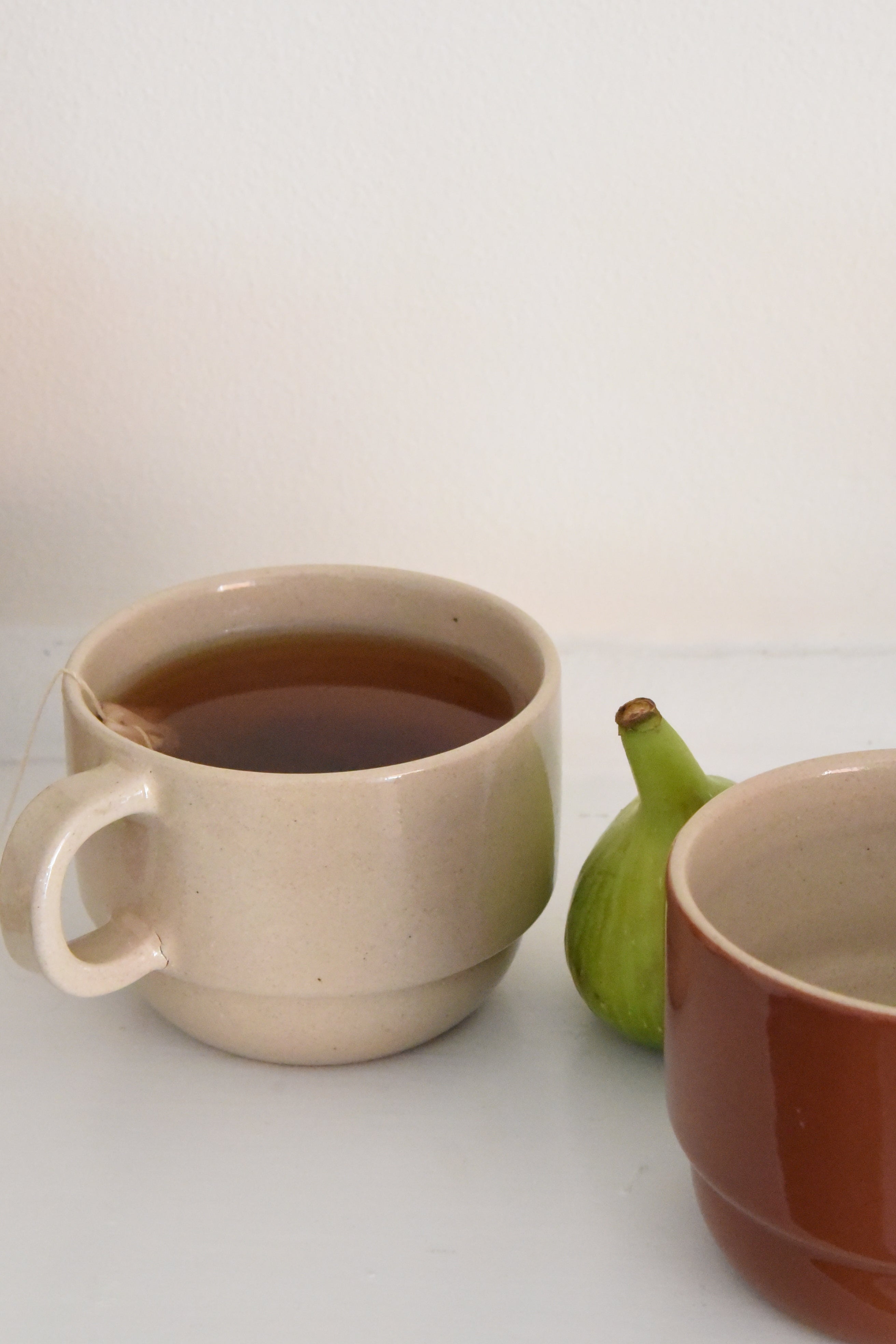 Norie Ceramic Mug 8oz - Ecru