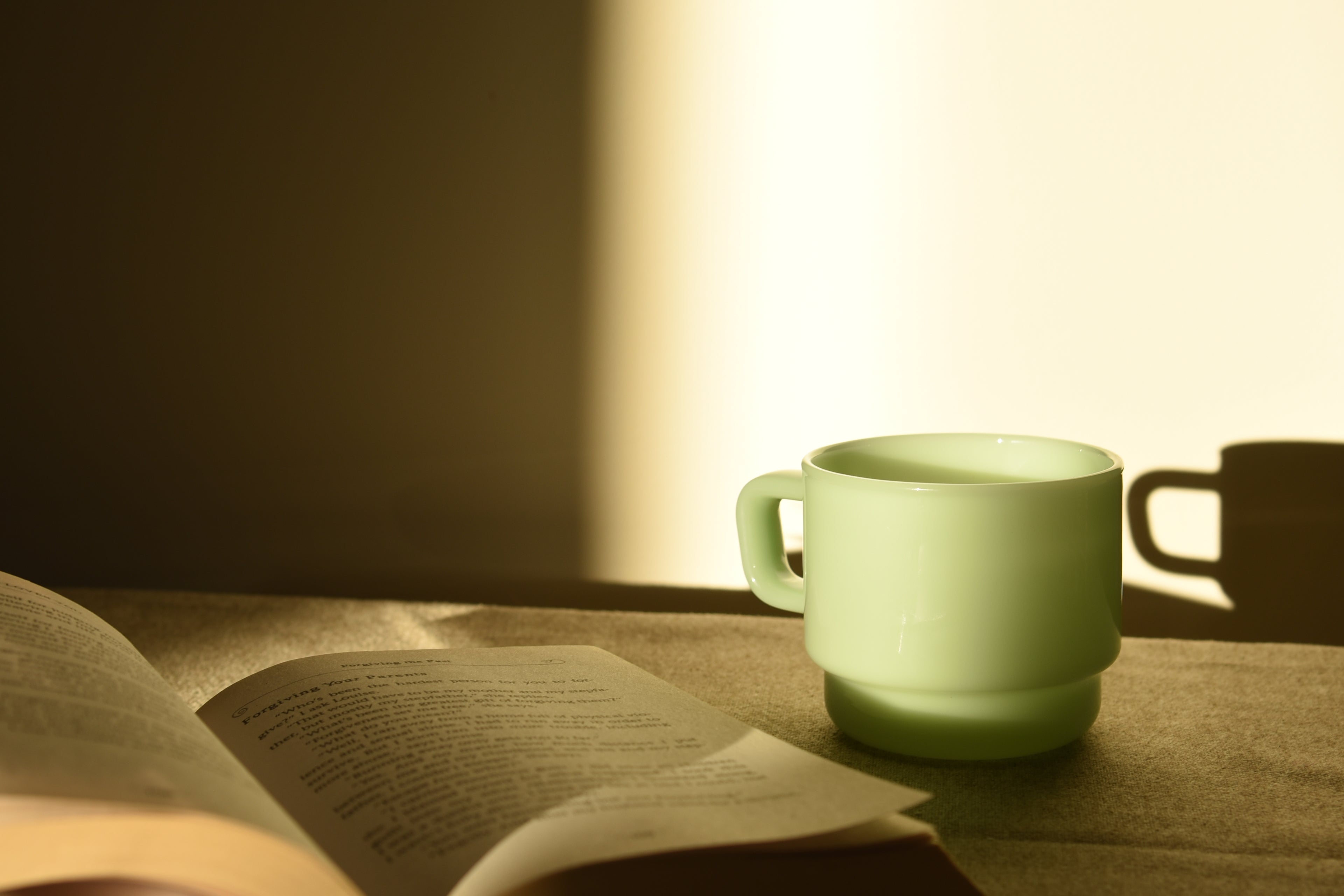 Denys Jade Glass Mug 10oz